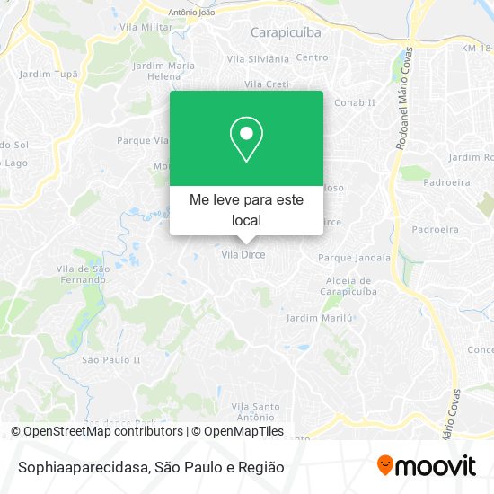 Sophiaaparecidasa mapa