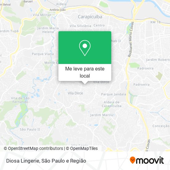 Diosa Lingerie mapa