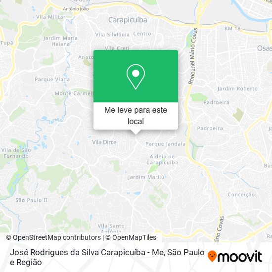 José Rodrigues da Silva Carapicuíba - Me mapa