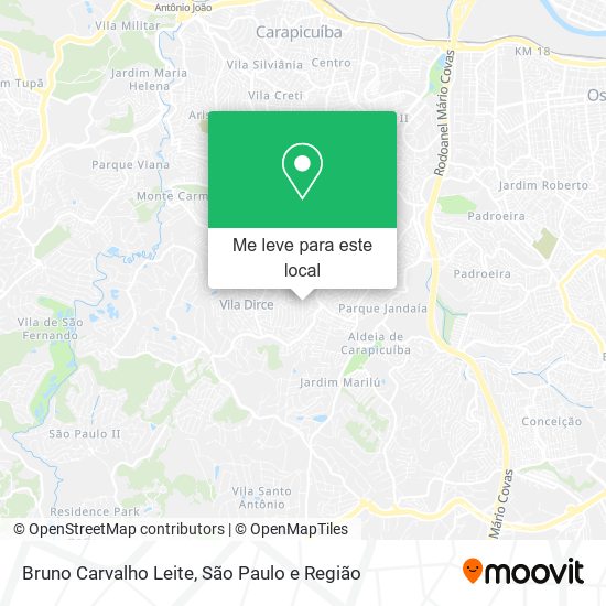 Bruno Carvalho Leite mapa