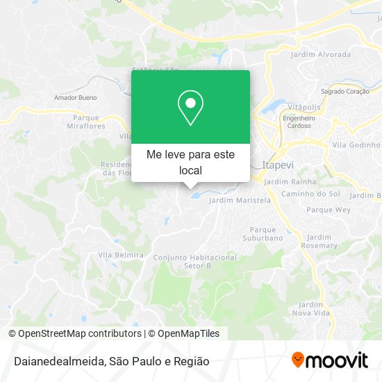 Daianedealmeida mapa