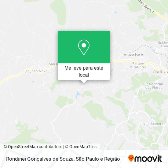 Rondinei Gonçalves de Souza mapa