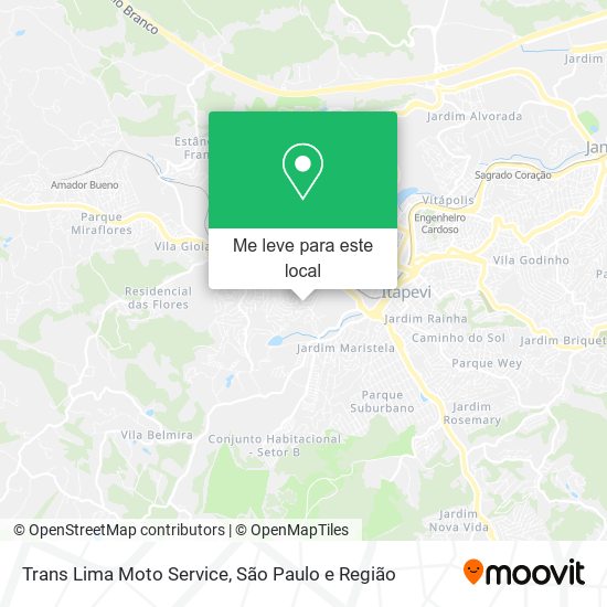 Trans Lima Moto Service mapa