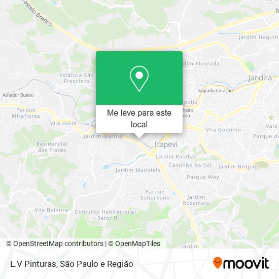 L.V Pinturas mapa