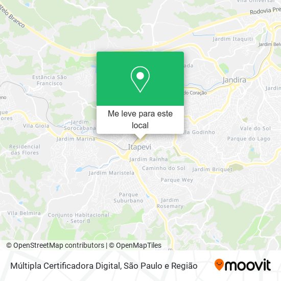 Múltipla Certificadora Digital mapa