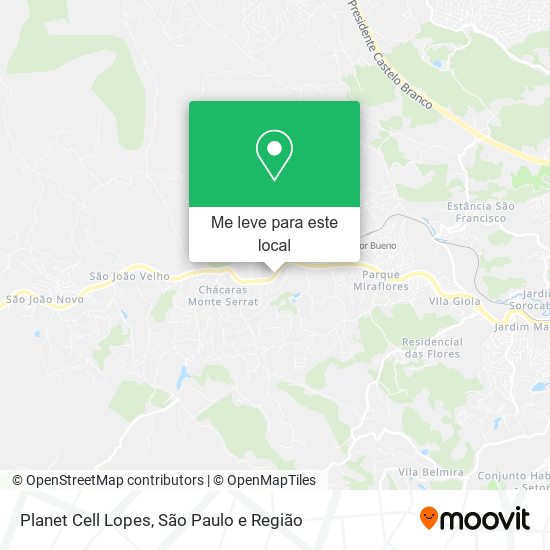 Planet Cell Lopes mapa