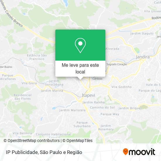 IP Publicidade mapa