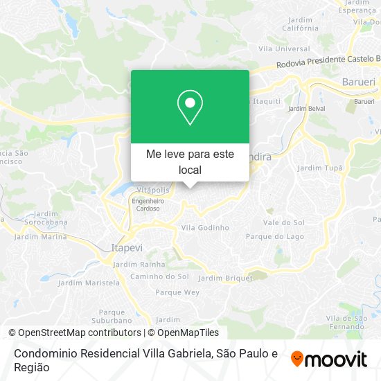 Condominio Residencial Villa Gabriela mapa