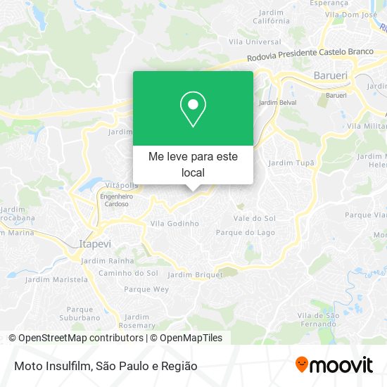 Moto Insulfilm mapa