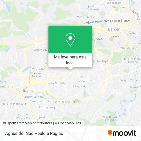 Agnus dei mapa
