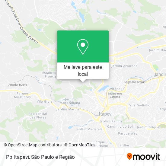 Pp Itapevi mapa
