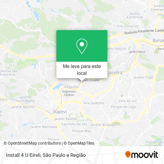 Install 4 U Eireli mapa