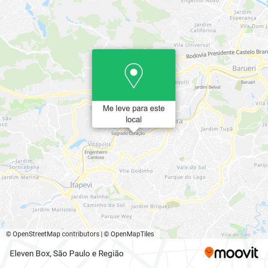 Eleven Box mapa