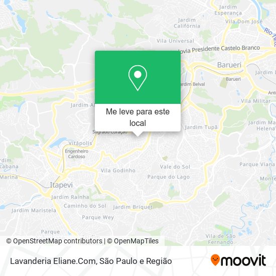 Lavanderia Eliane.Com mapa