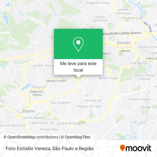 Foto Estúdio Veneza mapa