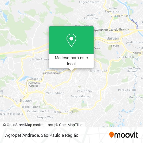 Agropet Andrade mapa