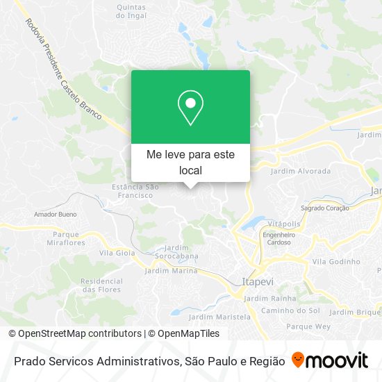 Prado Servicos Administrativos mapa