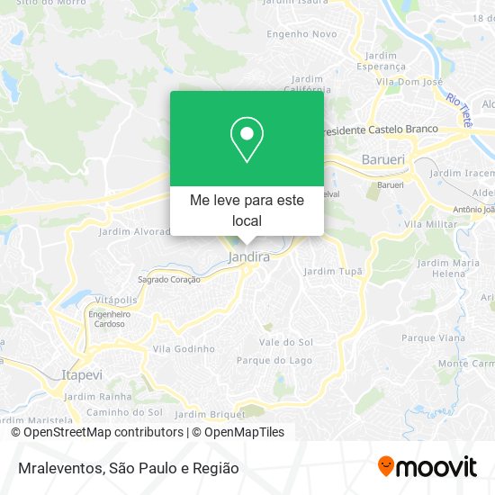 Mraleventos mapa