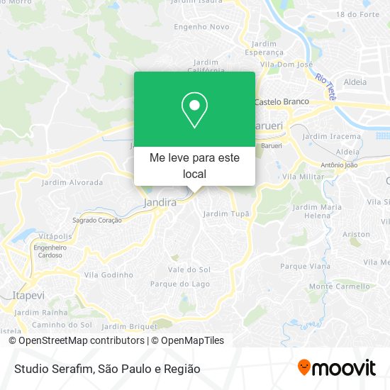 Studio Serafim mapa