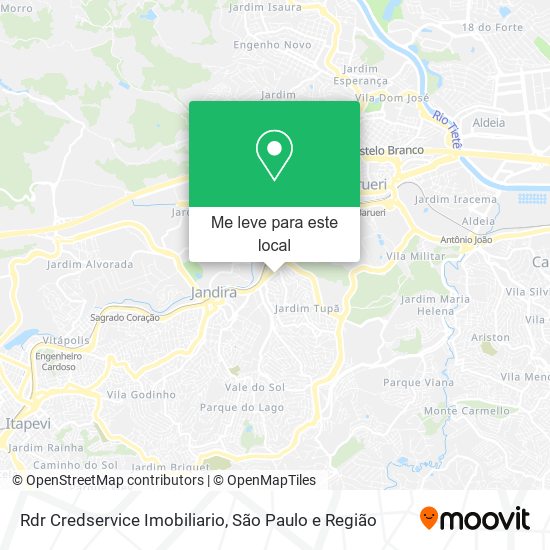 Rdr Credservice Imobiliario mapa
