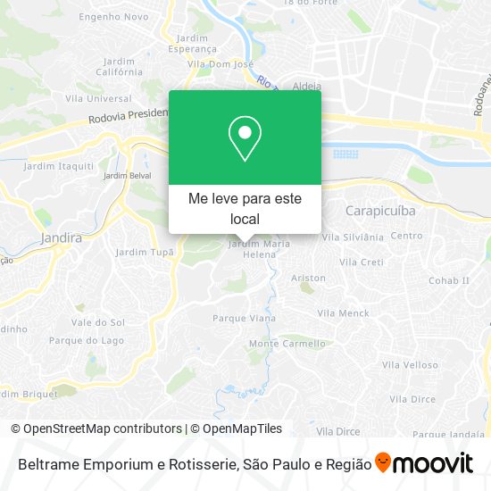 Beltrame Emporium e Rotisserie mapa