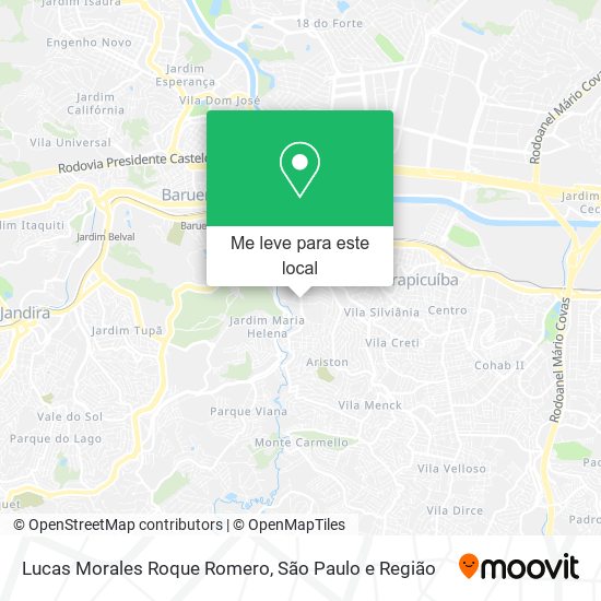 Lucas Morales Roque Romero mapa