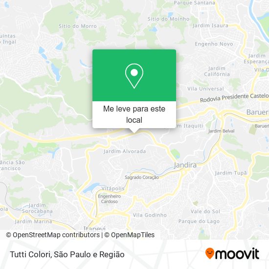 Tutti Colori mapa