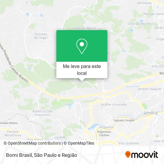 Bomi Brasil mapa