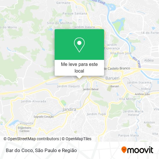 Bar do Coco mapa