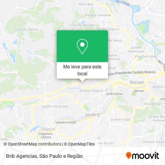 Bnb Agencias mapa