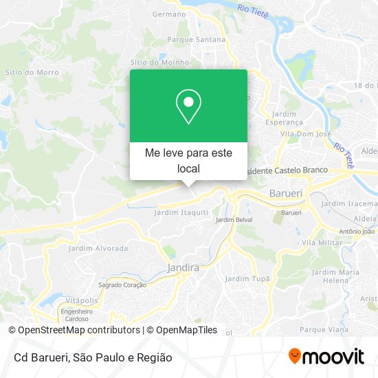 Cd Barueri mapa