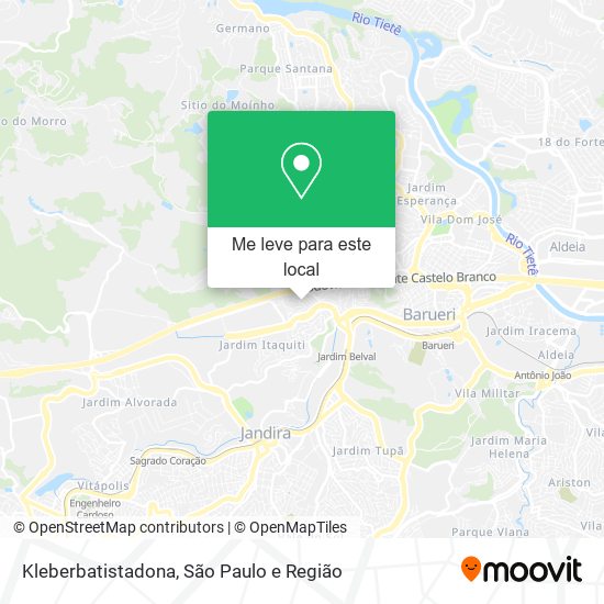Kleberbatistadona mapa