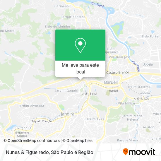Nunes & Figueiredo mapa