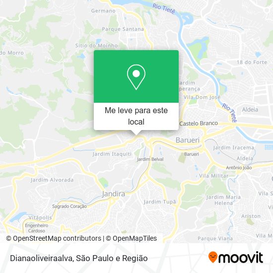 Dianaoliveiraalva mapa