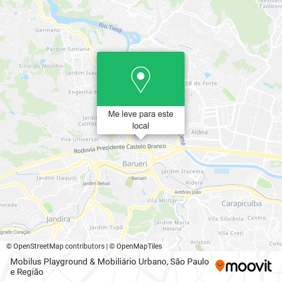 Mobilus Playground & Mobiliário Urbano mapa