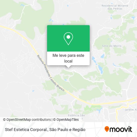 Stef Estetica Corporal. mapa