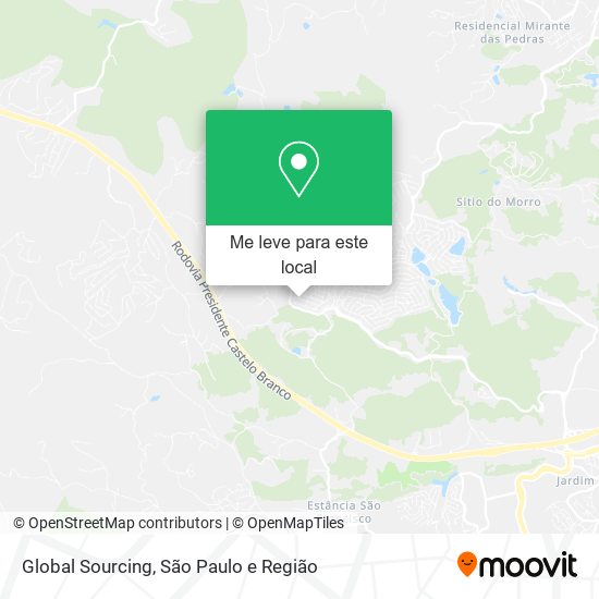Global Sourcing mapa