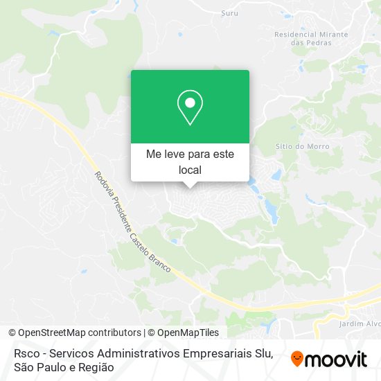 Rsco - Servicos Administrativos Empresariais Slu mapa
