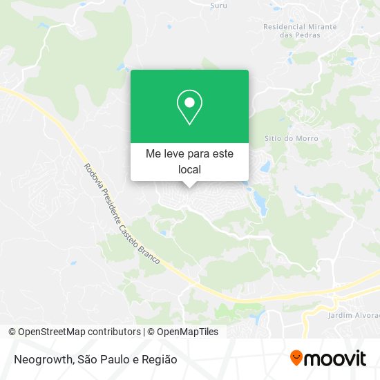 Neogrowth mapa