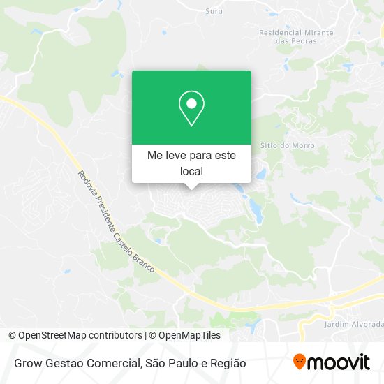 Grow Gestao Comercial mapa