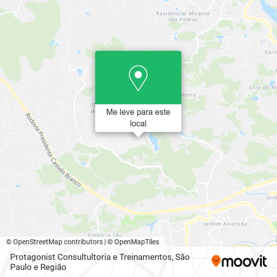 Protagonist Consultultoria e Treinamentos mapa