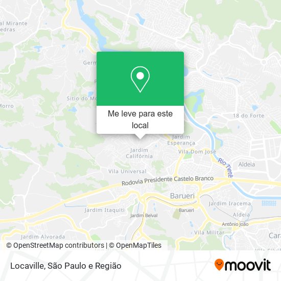 Locaville mapa