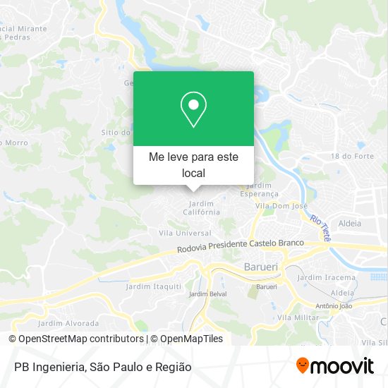 PB Ingenieria mapa