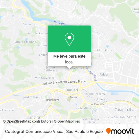Coutograf Comunicacao Visual mapa