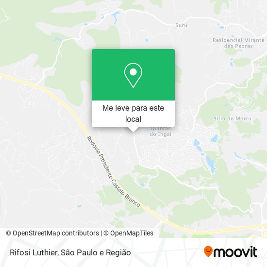 Rifosi Luthier mapa