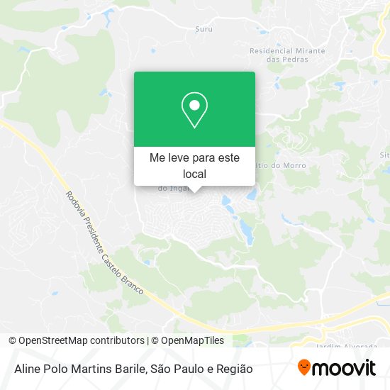 Aline Polo Martins Barile mapa