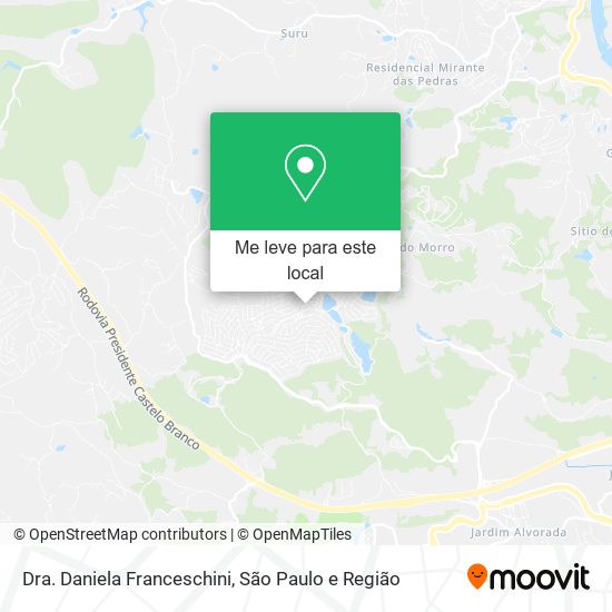 Dra. Daniela Franceschini mapa