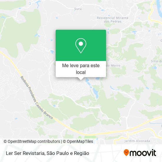 Ler Ser Revistaria mapa