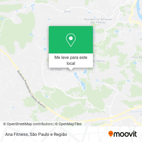 Ana Fitness mapa