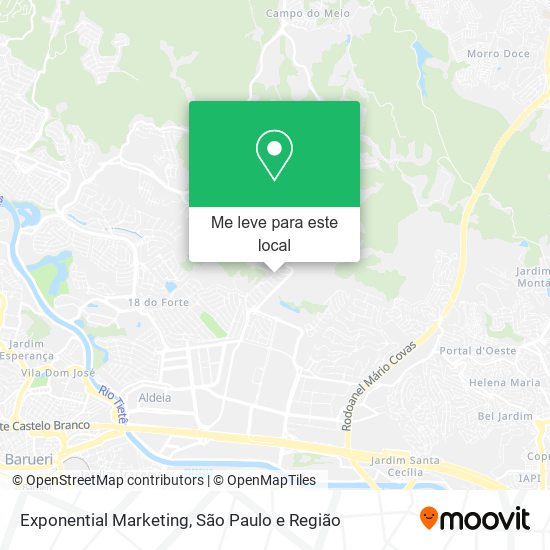 Exponential Marketing mapa